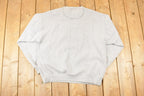 Vintage 1990s Jansport Purdue Embroidered University Crewneck Sweater Men's L