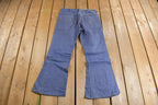 Vintage 1970s Bellbottoms Distressed Jeans Size 34 x 28