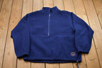 Vintage 1990s Wind River Half Zip Fleece Sweater
