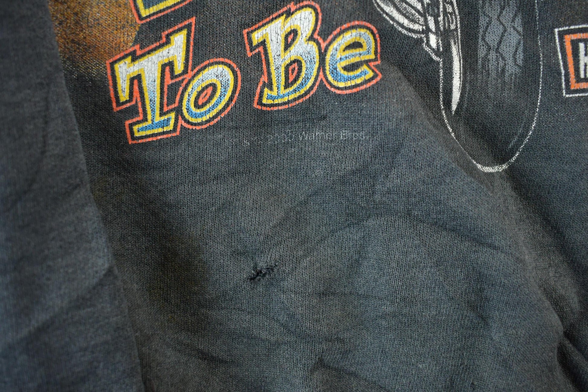 Vintage 1990s Looney Tunes Harley Davidson Crewneck Sweatshirt