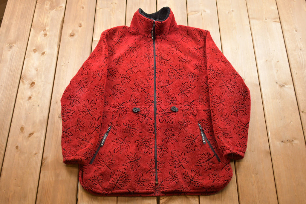 Vintage 1990s Women's Fleece Sweater