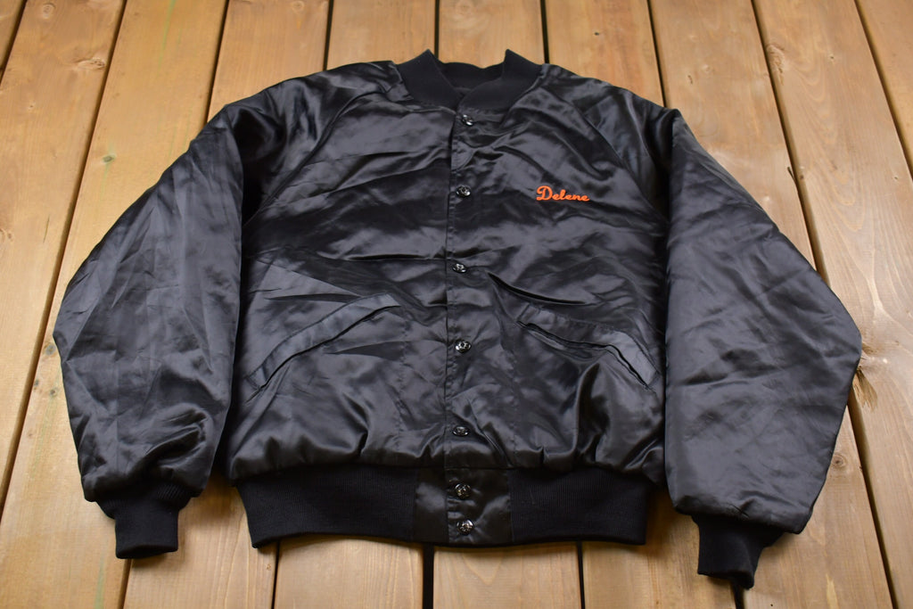 Vintage 1990s King Louis Pro Fit Satin Bomber Jacket