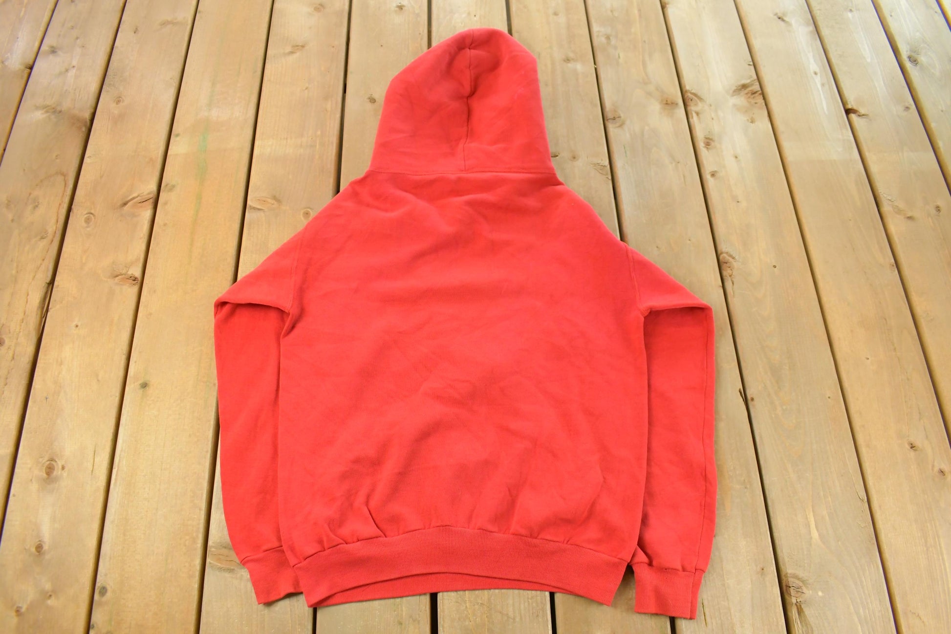 Vintage 1970s Superior Girls Track Russell Athletics Blank Hoodie Men's Small