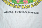 Vintage 1990s Iguana Joe's Aruba Souvenir Single Stitch Graphic Print Tank Top Made In USA