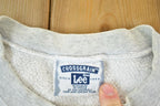 Vintage 1990s Illinois Souvenir Lee Crossgrain Crewneck Sweatshirt Made In USA  90s Crewneck  Souvenir Sweater  Streetwear  Travel