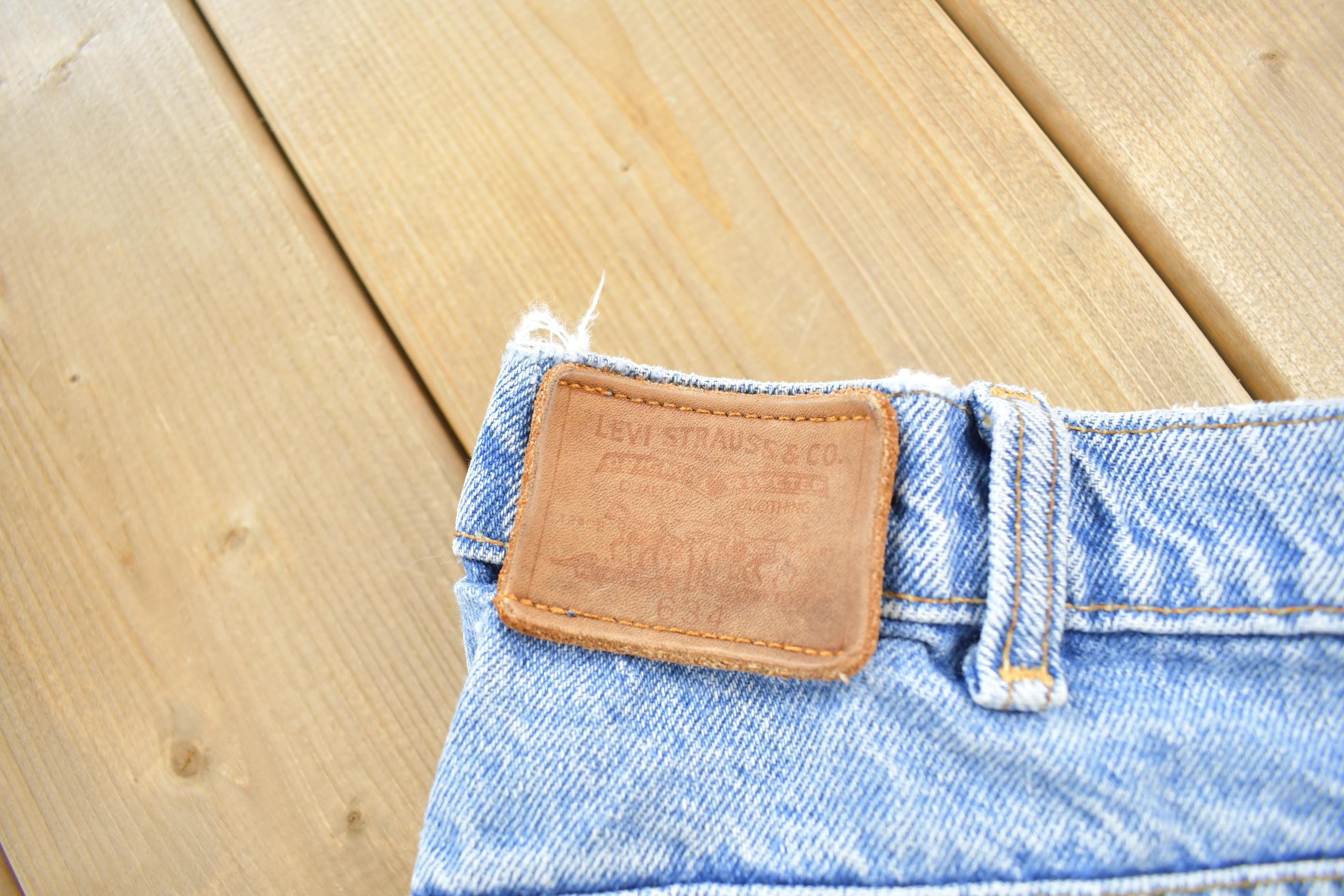 Vintage 1990s Levi's Orange Tab Jeans Size 34x30