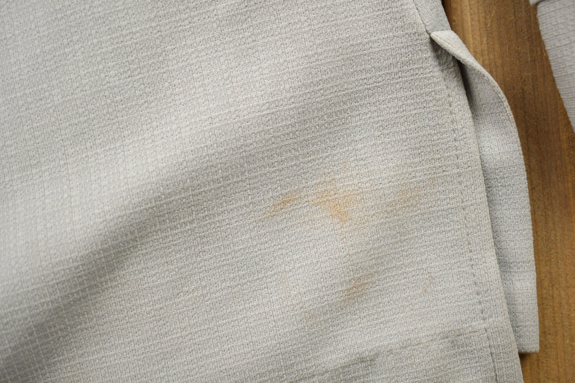 Vintage 1970s Blank Grey Button Up Shirt  1970s Button Up  Vintage Flannel  Basic Button Up  Vintage Button Up  70s Shirt