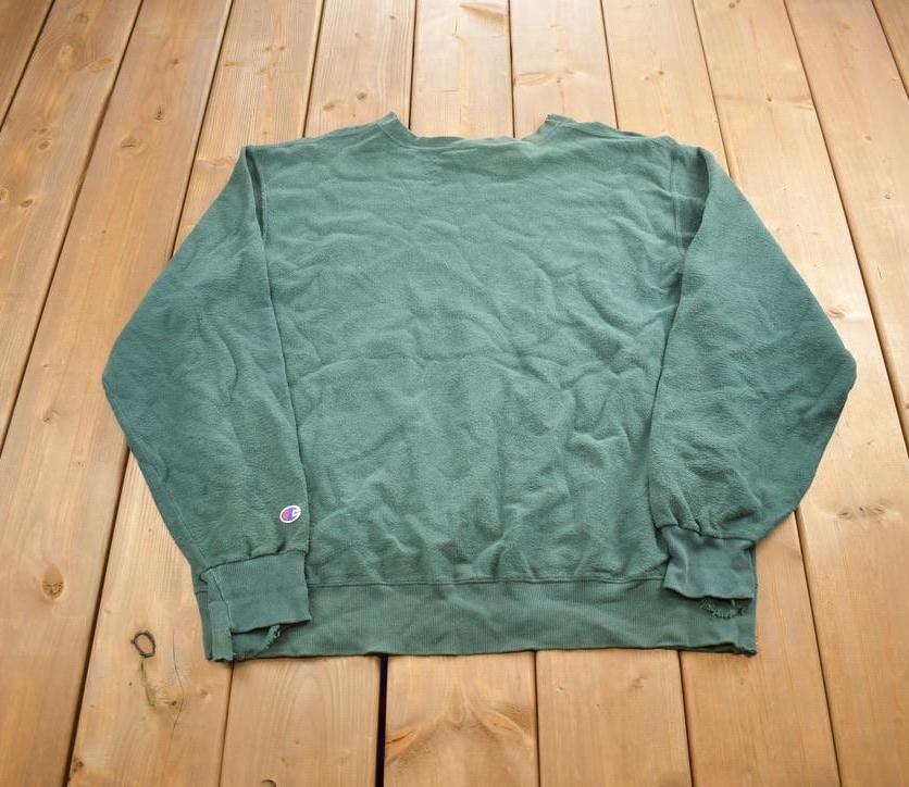 Vintage 1990s Champion Reverse Weave Embroidered Crewneck Sweatshirt