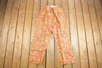 Vintage 1960s Champion Paisley Pyjama Set  All Over Print  1960s Button Up  Vintage Pyjama  Lounge Wear  60s Pyjama Set  Top  Bottoms