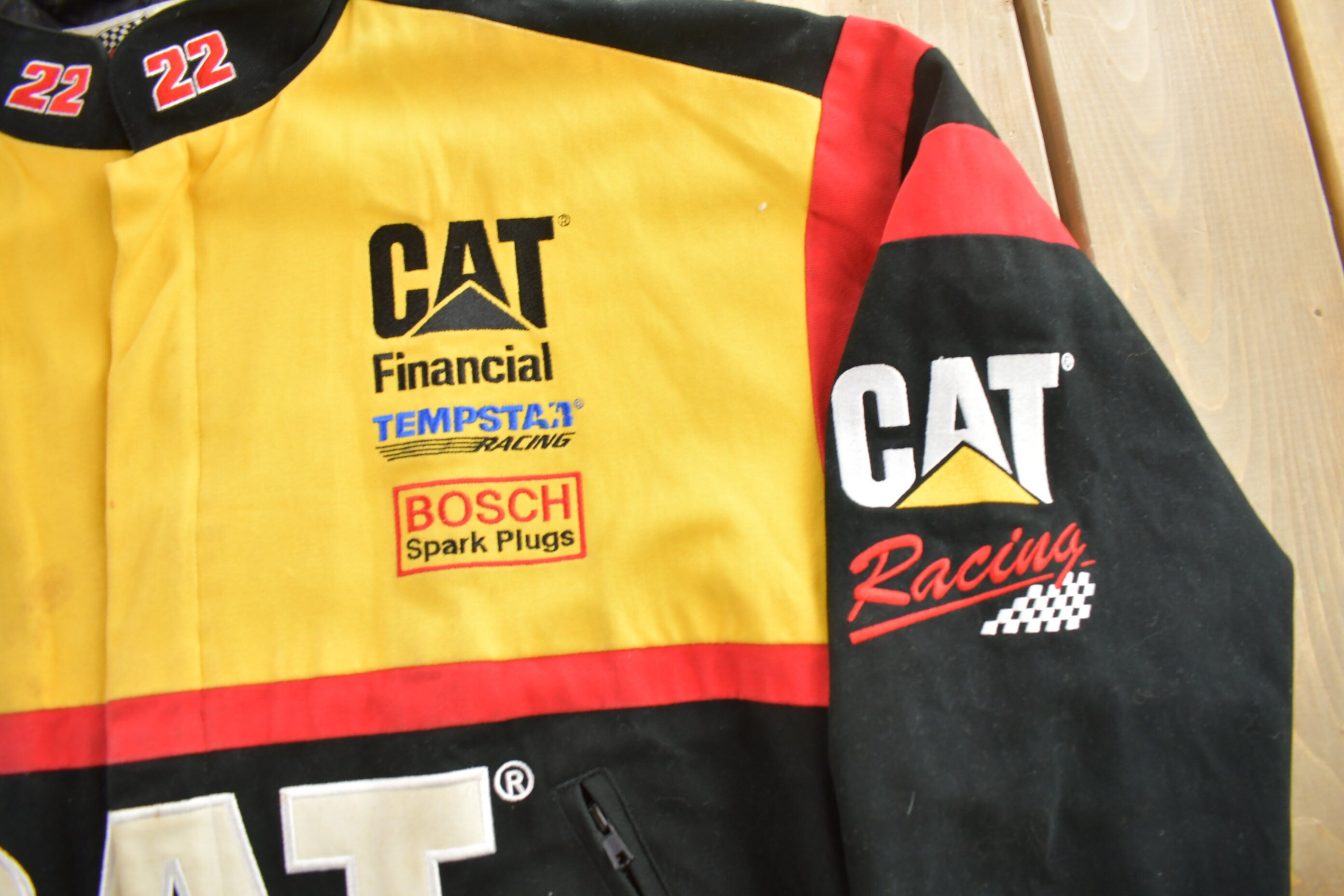 Vintage 1990s Ward Burton Nascar Racing Jacket