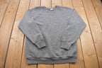 Vintage 1980s Fruit of the Loom Blank Raglan Crewneck Sweatshirt