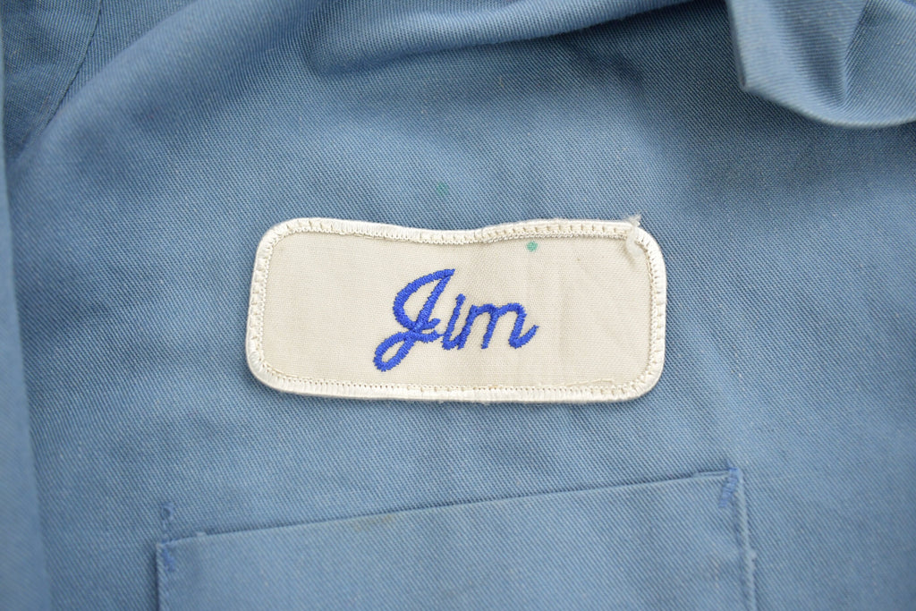 Vintage 1990s Dublin Computer Room Tall Button Up Jacket
