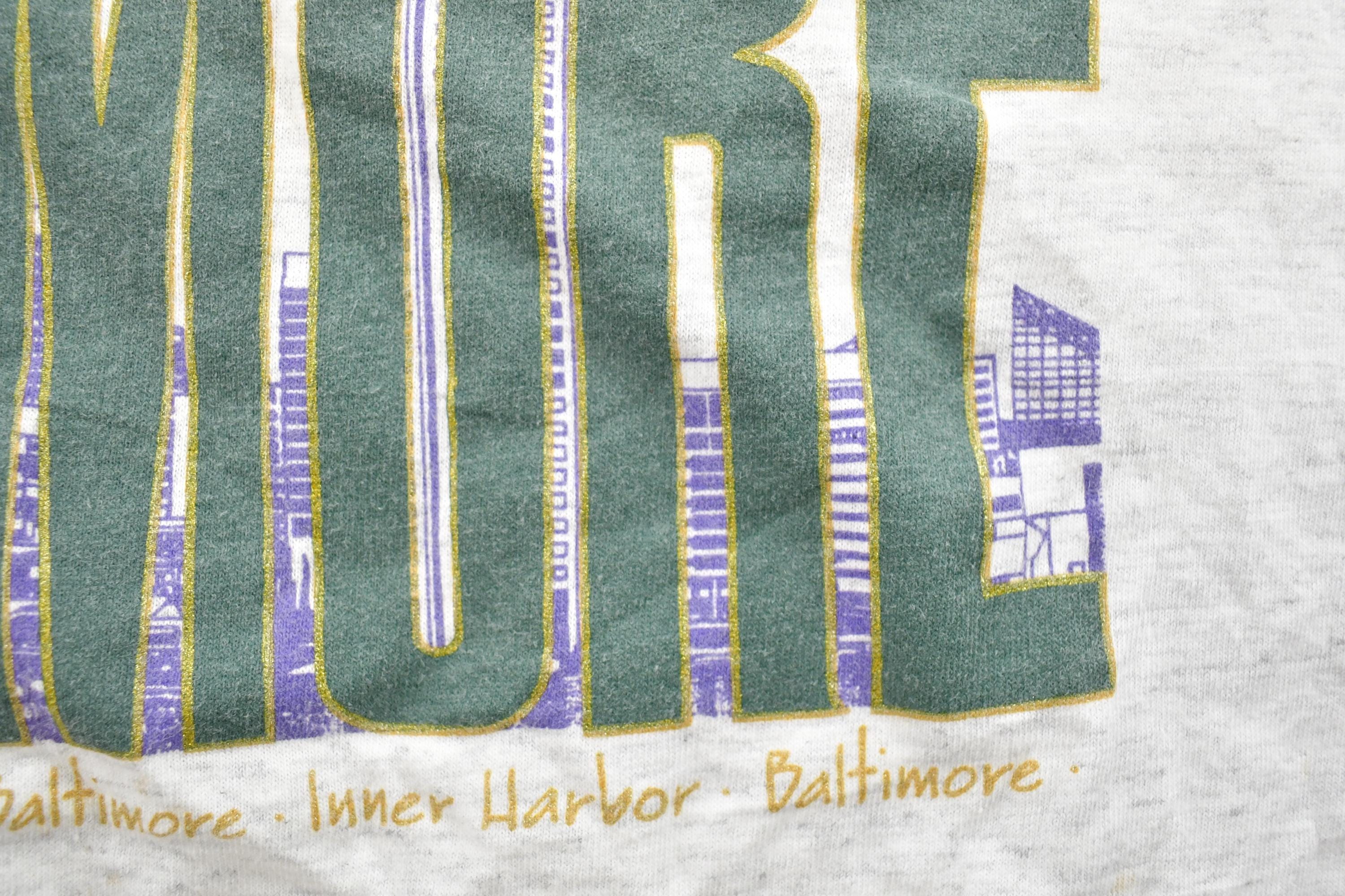 Vintage 1990s Baltimore Inner Harbour Souvenir T-Shirt