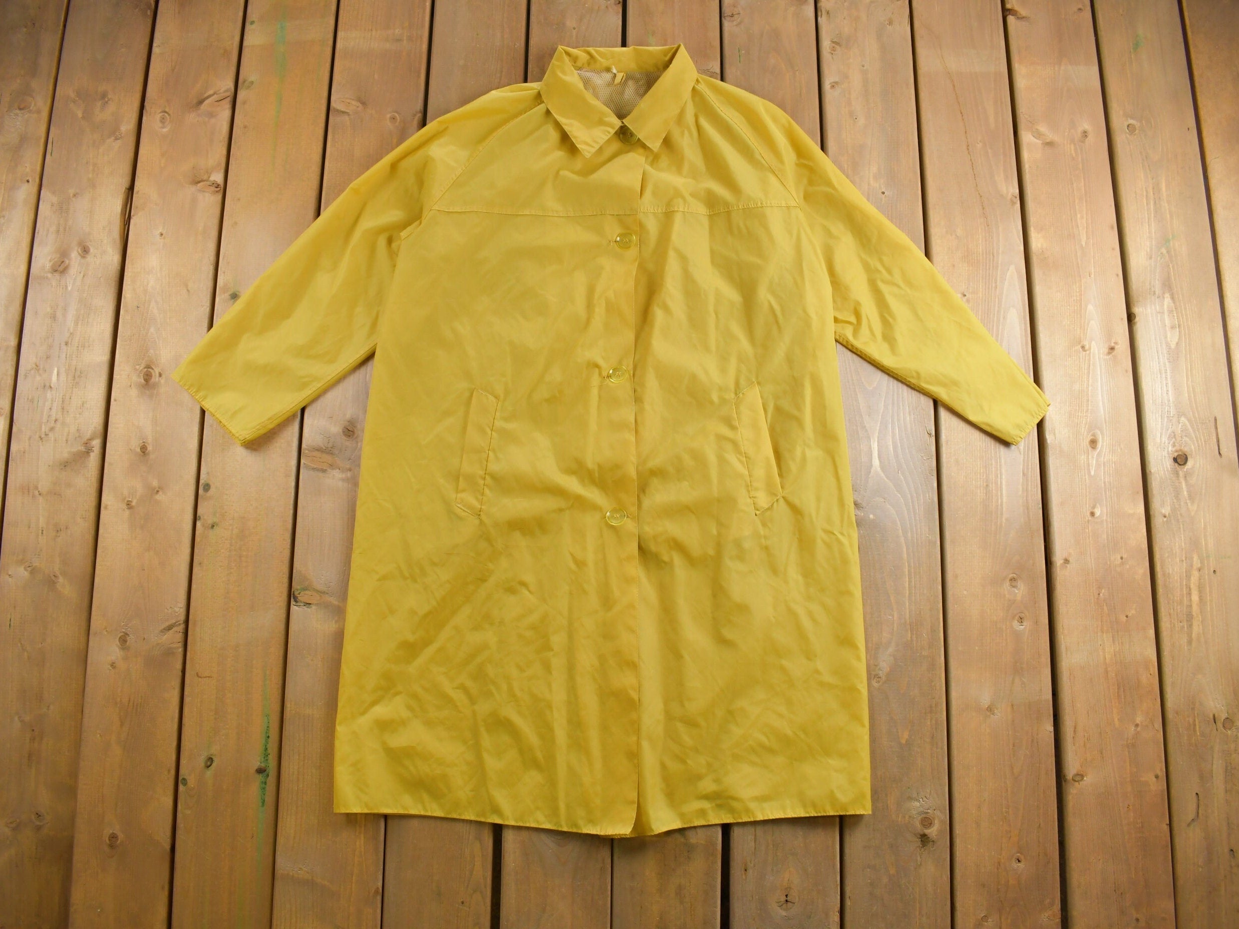 Vintage 1980s Blank Windbreaker Jacket
