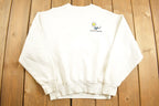 Vintage 1990s The United Way Of Stratford-Perth Fruit Of The Loom Graphic Crewneck Sweatshirt