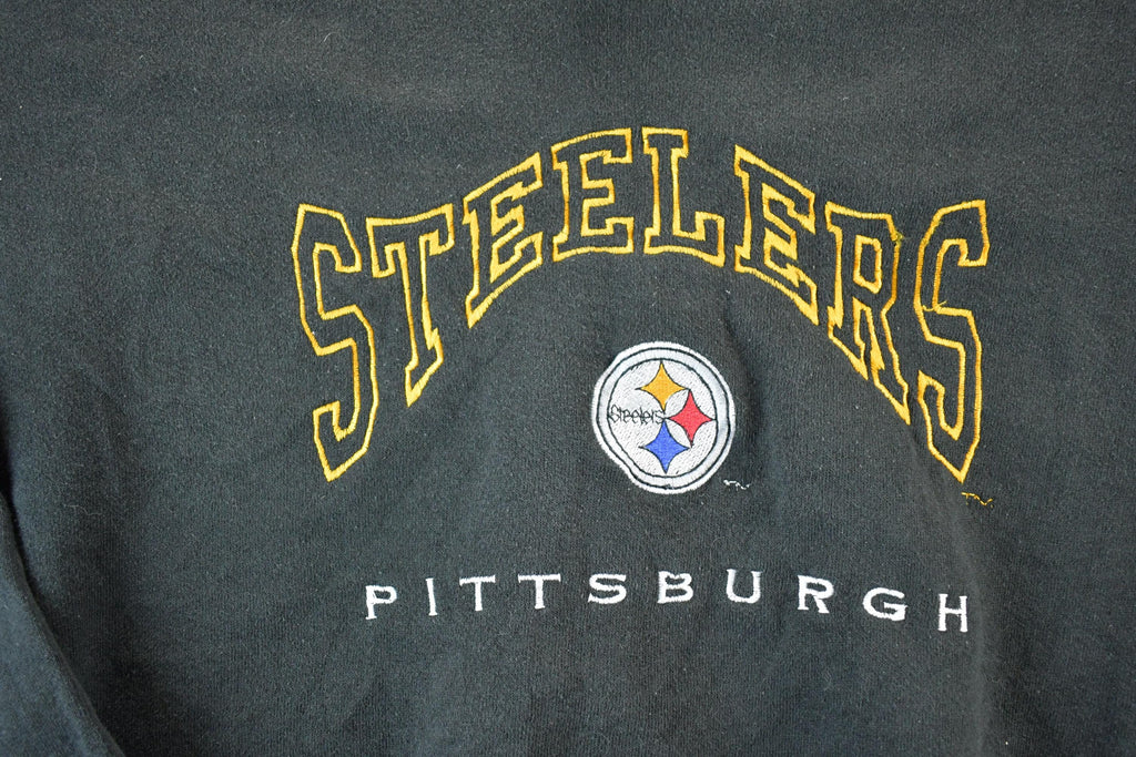 Vintage 1990s Pittsburgh Steelers NFL Crewneck Sweatshirt Mens XL
