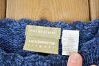 Vintage 1990s Liz Claiborne Lizwear Floral Knit Crewneck Sweater