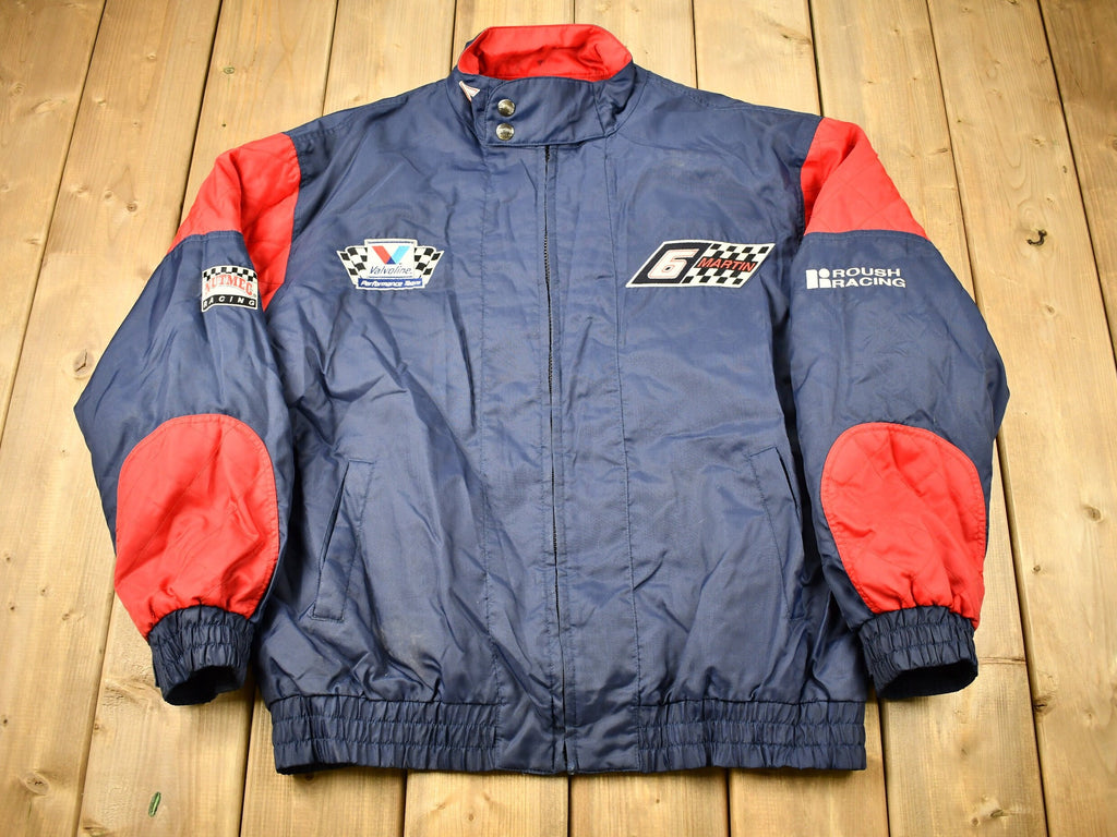Vintage 1990s Mark Martin Nascar Racking Windbreaker