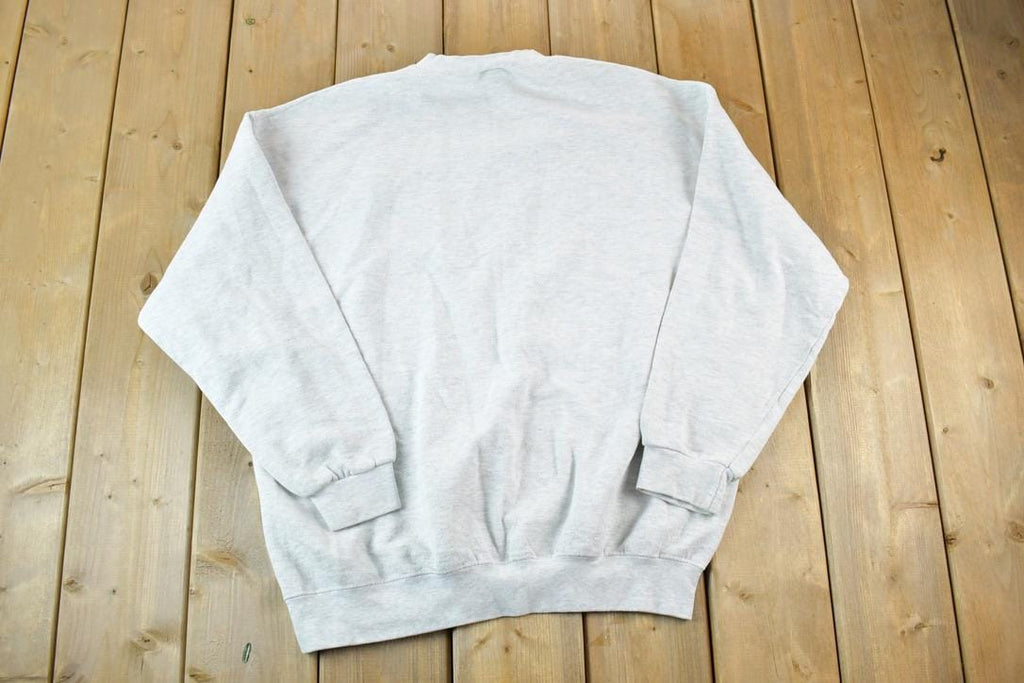 Vintage 1990s Ferrum Softball Souvenir Heavyweight Crewneck Sweatshirt Made In USA