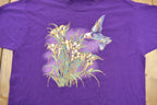 Vintage 1990s Humming Bird Swallow Graphic T-Shirt