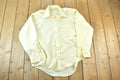 Vintage 1970s Dress Shirt Button Up Shirt  Vintage Golden Comfort Dress Shirt  Solid Button Up  Cowboy Shirt  Preppy Button Up