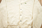 Vintage 1980s Izod Lacoste Knitted Cardigan Sweater