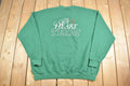 Vintage 1990s I Got Heart Team Graphic Crewneck Sweatshirt