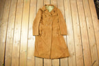 True Vintage 1960s Tilopel Women's Suede Trench Coat