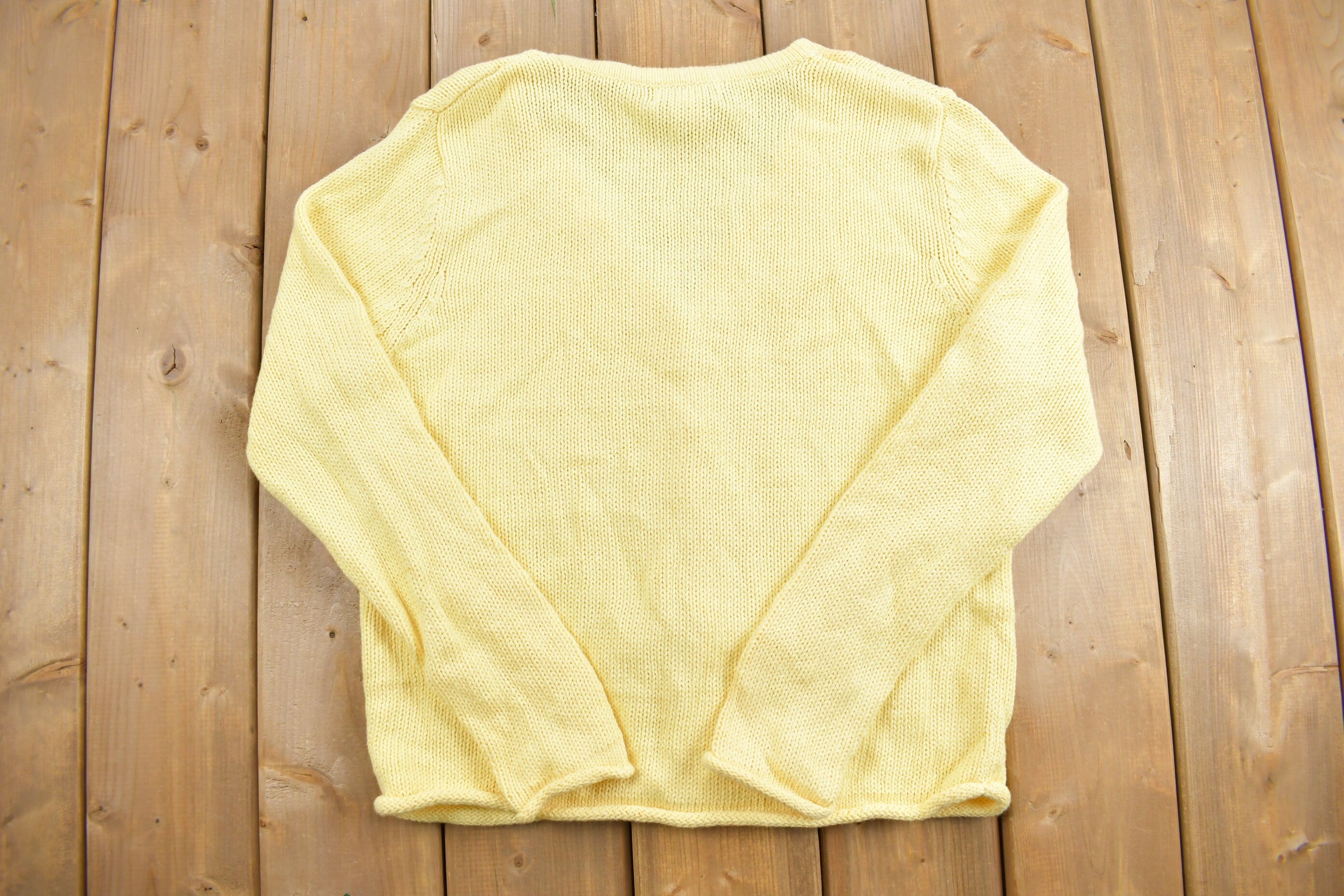 Vintage 1990s Tribeca Studio Knit Cardigan Sweater  Vintage Cardigan  Button Up  Blank Cardigan  Basics  Essentials