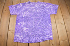 Vintage 1990s New Orleans Embroidered Tie Dye Souvenir T Shirt