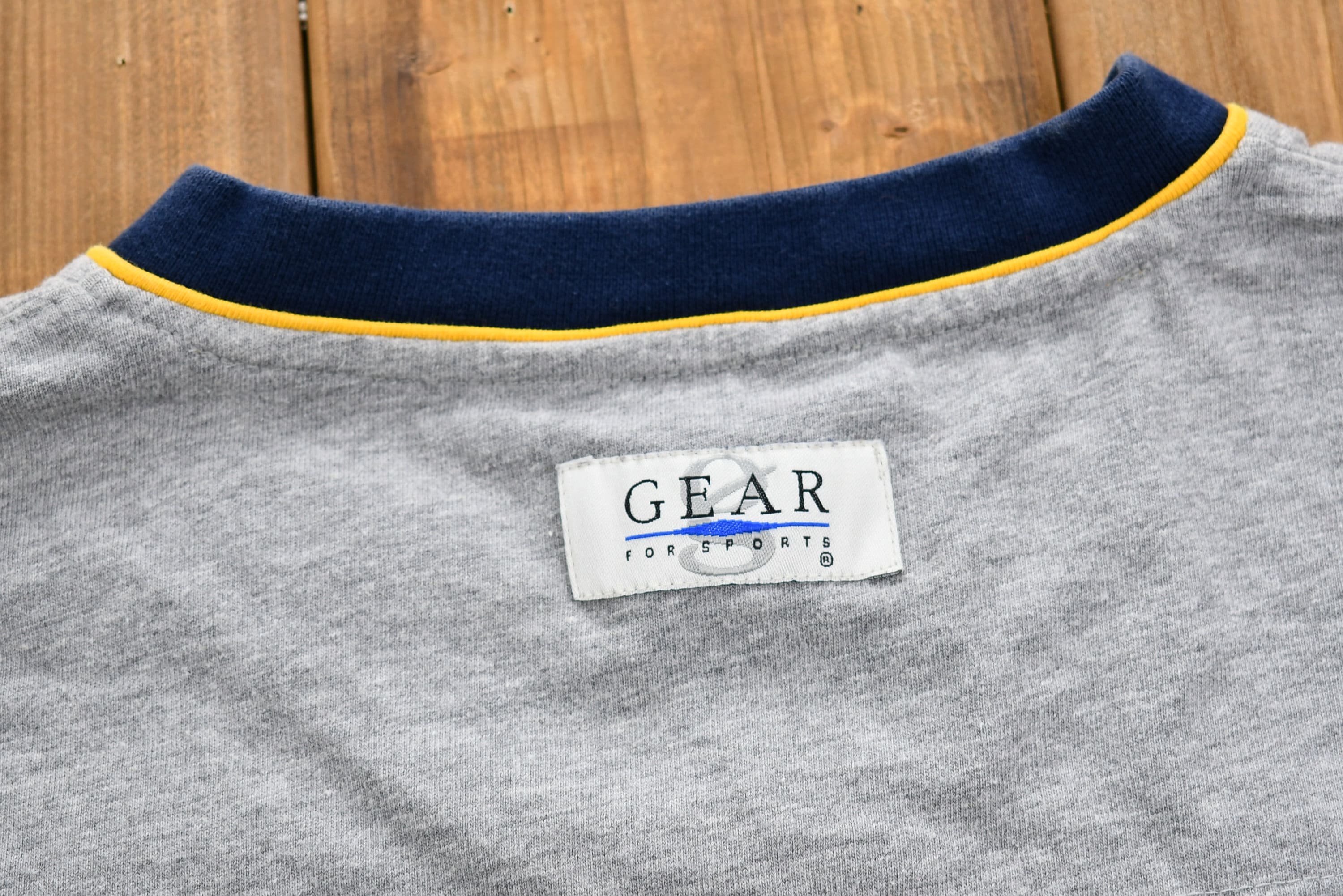 Vintage 1990s Michigan Jersey-Style Sweatshirt