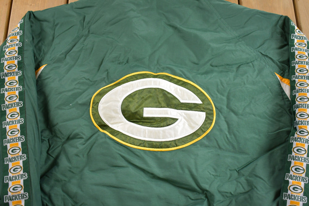 Vintage 1990s Green Bay Packers Full Zip Jacket