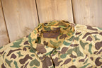 Vintage 1970s Caliber Duck Camo Button Up Shirt