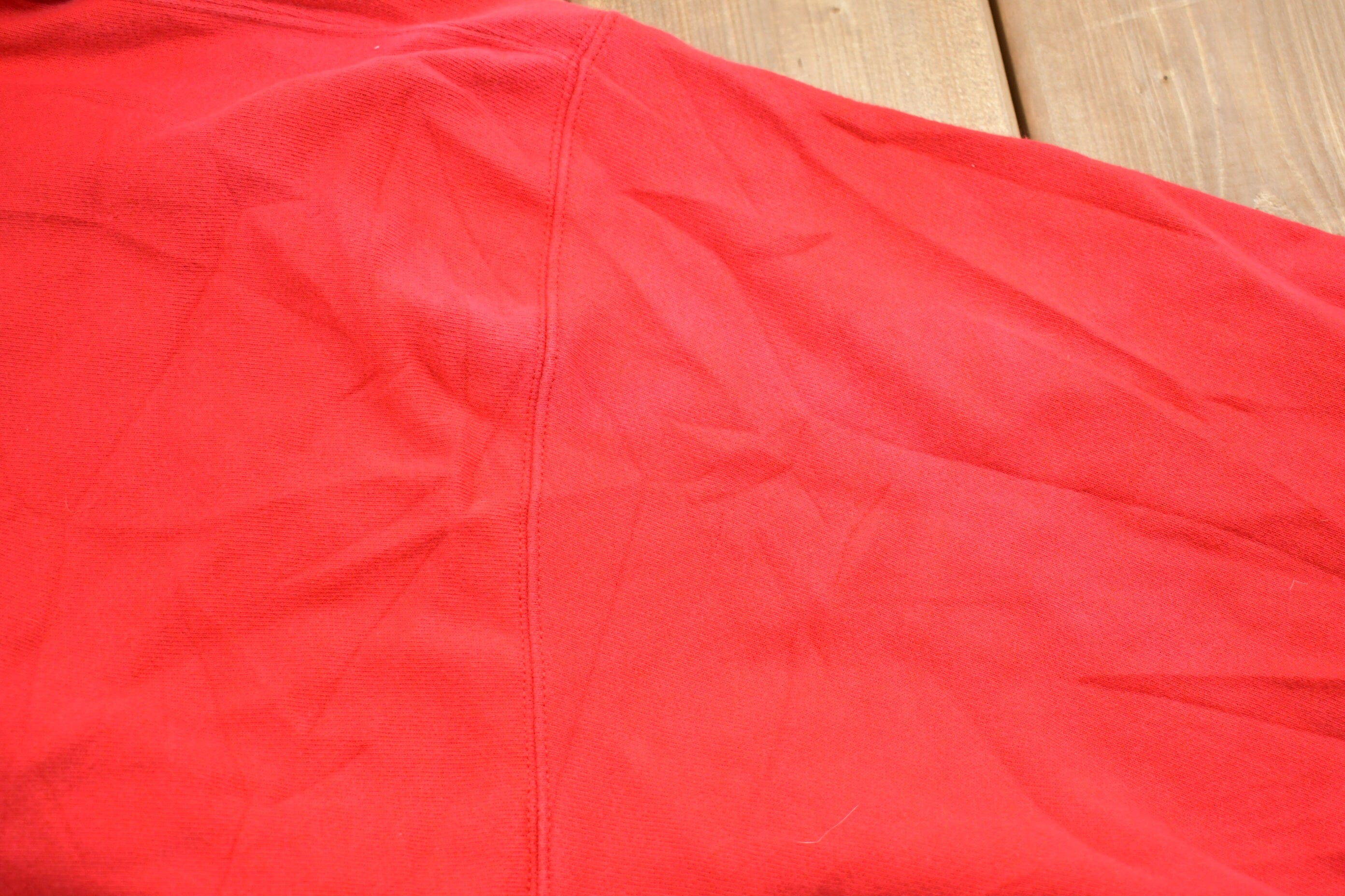 Vintage 1990s Champion Reverse Weave University Of Nebraska Cornhuskers Collegiate Hoodie