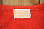 Vintage 1990s Pendleton 100% Wool Knit Four Button Sweater
