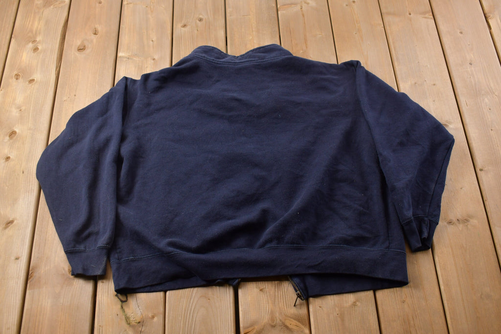 Vintage 1990s Pro-Weave University Of Dubuque Collegiate Zip Up Sweatshirt