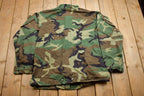 Vintage 1980s Army Military Chemical Protective Suit Jacket