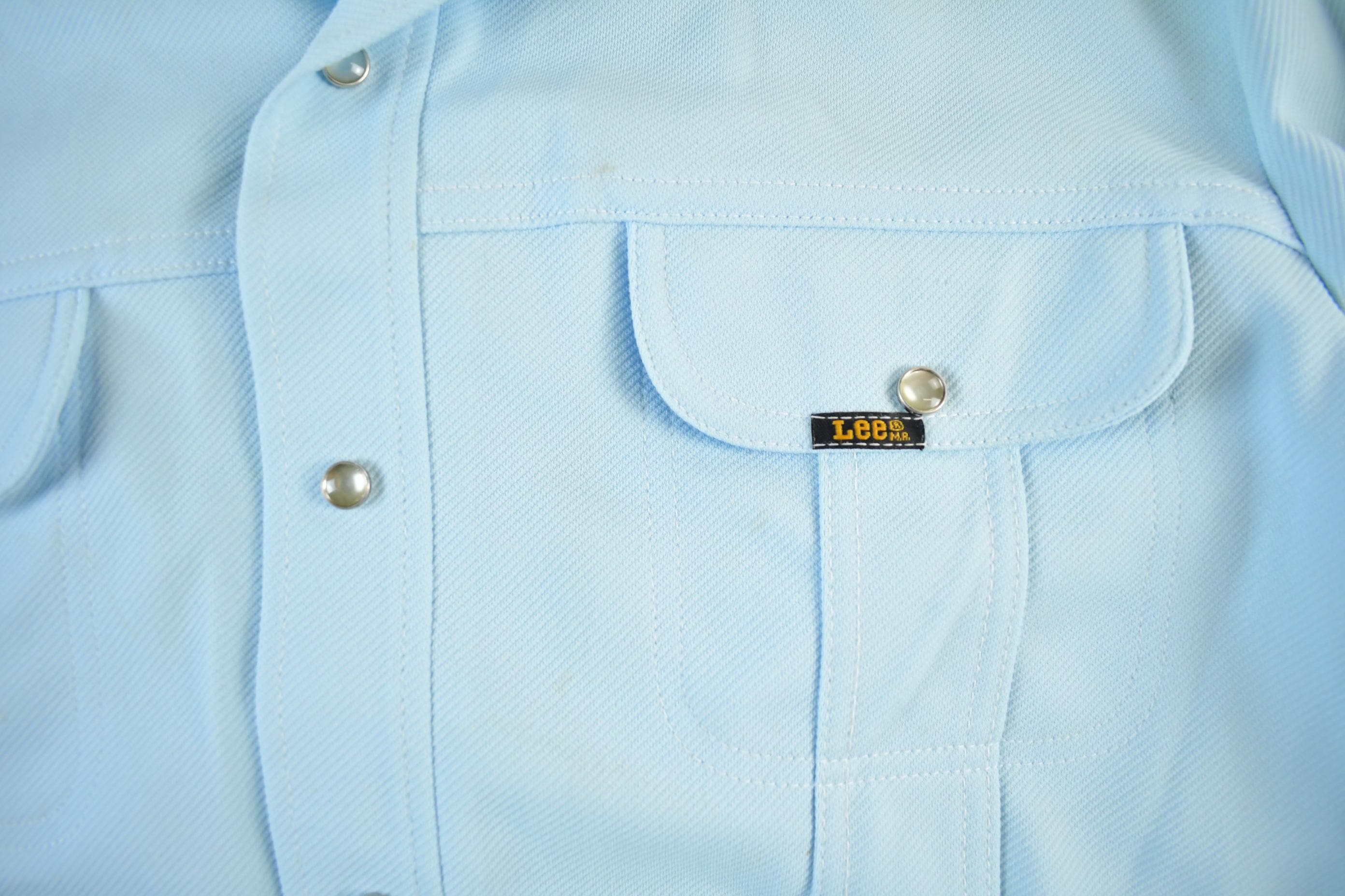 Vintage 1970s Lee 2 Piece Set Men's Large