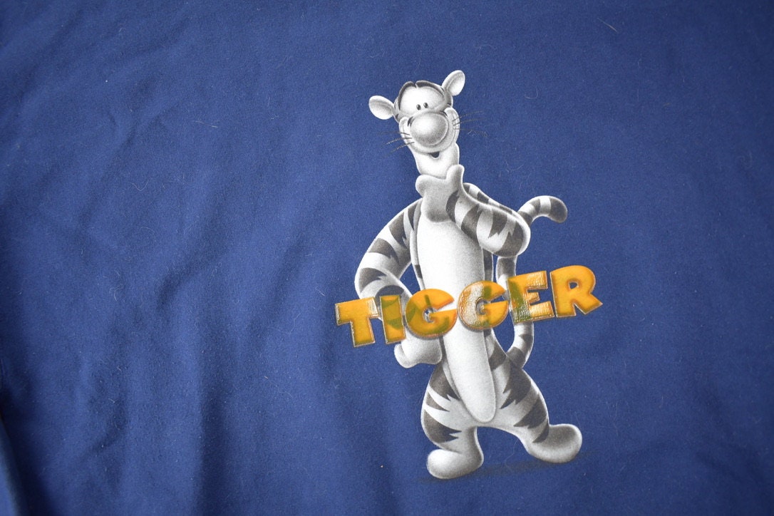 Vintage 1990s Tigger Winnie The Pooh Disney Crewneck