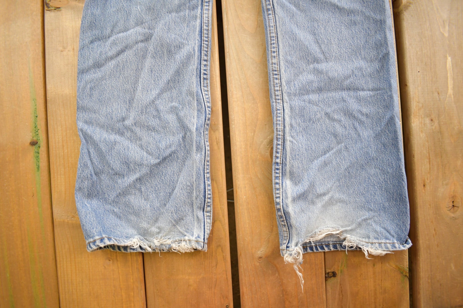 Vintage 1980s Levi's 517 Orange Tab Jeans Size 33 x 30.5