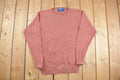 Vintage 1980s Ralph Lauren Knitted Crewneck Sweater