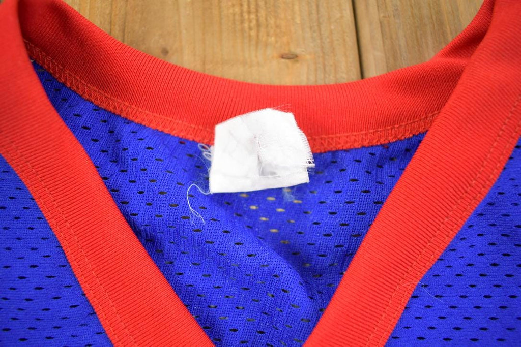 Vintage 1980s 7 Logo Plain Football Jersey