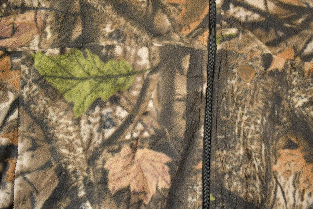 Vintage 1990s Wood'n Trail AOP Realtree Fleece Outdoorsman Sweater Mens XL