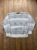 Vintage 1990's Knitted Sweater , Made In USA