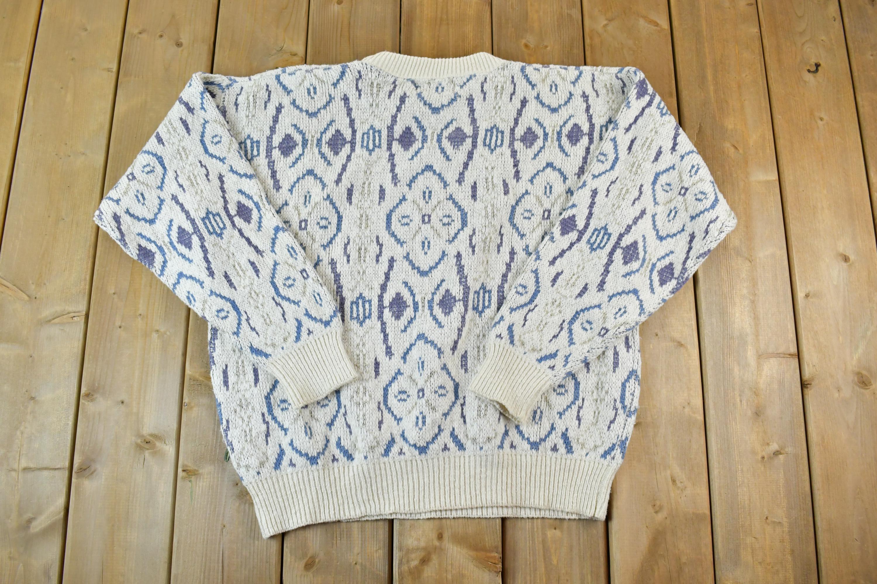 Vintage 1990s Hampton Bay Trading Company Knit Crewneck Sweater