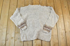 Vintage 1990s Tiara International Knit Crewneck Sweater