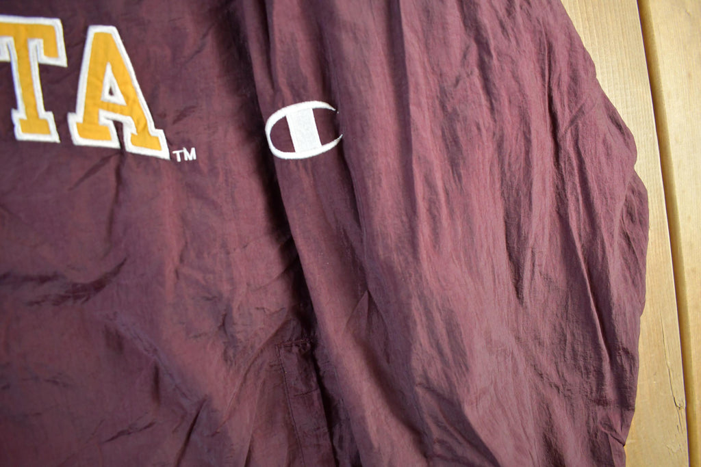 Vintage 1990s University of Minnesota Collegiate Pullover Windbreaker Men's 2XL