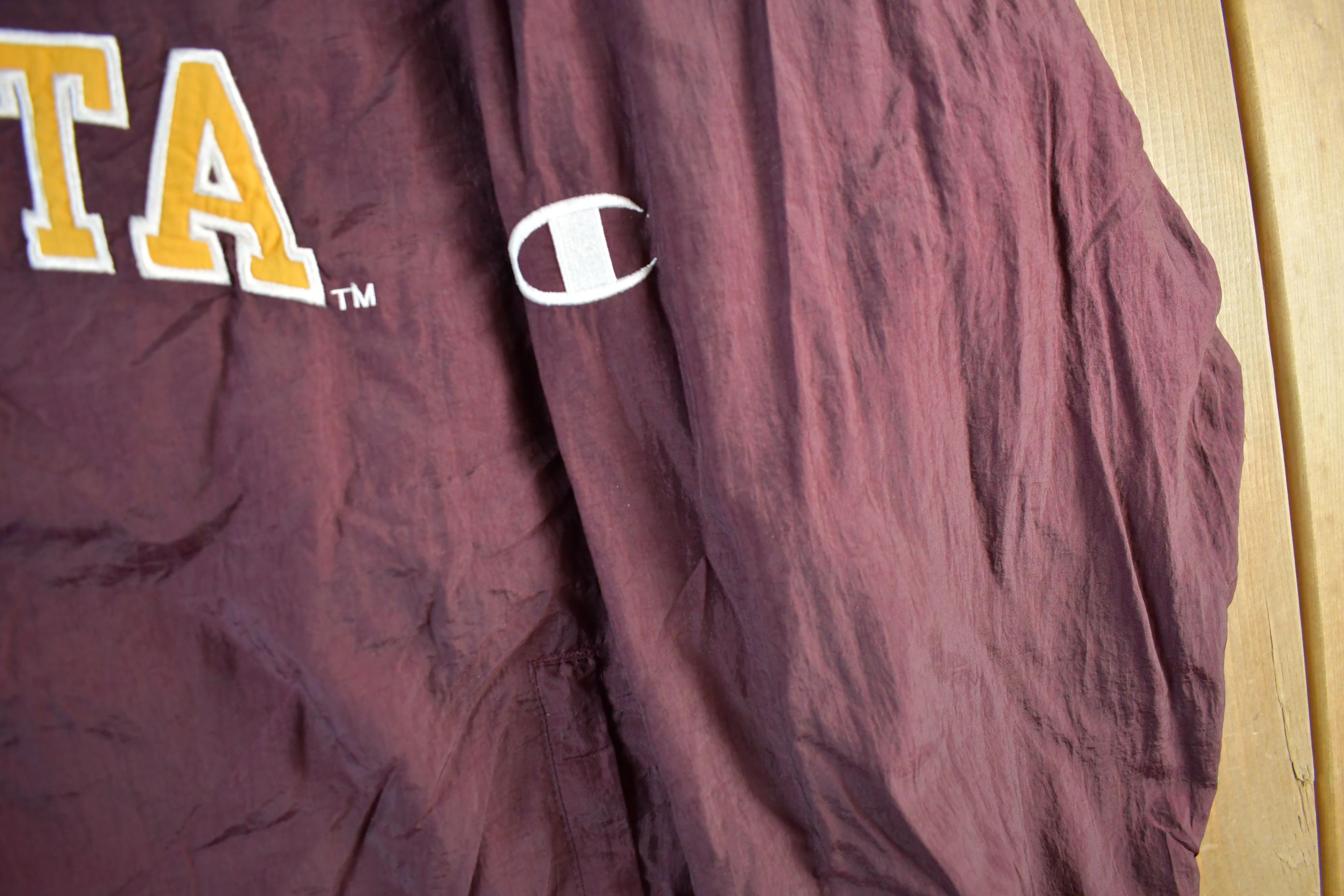Vintage 1990s University of Minnesota Collegiate Pullover Windbreaker Men's 2XL