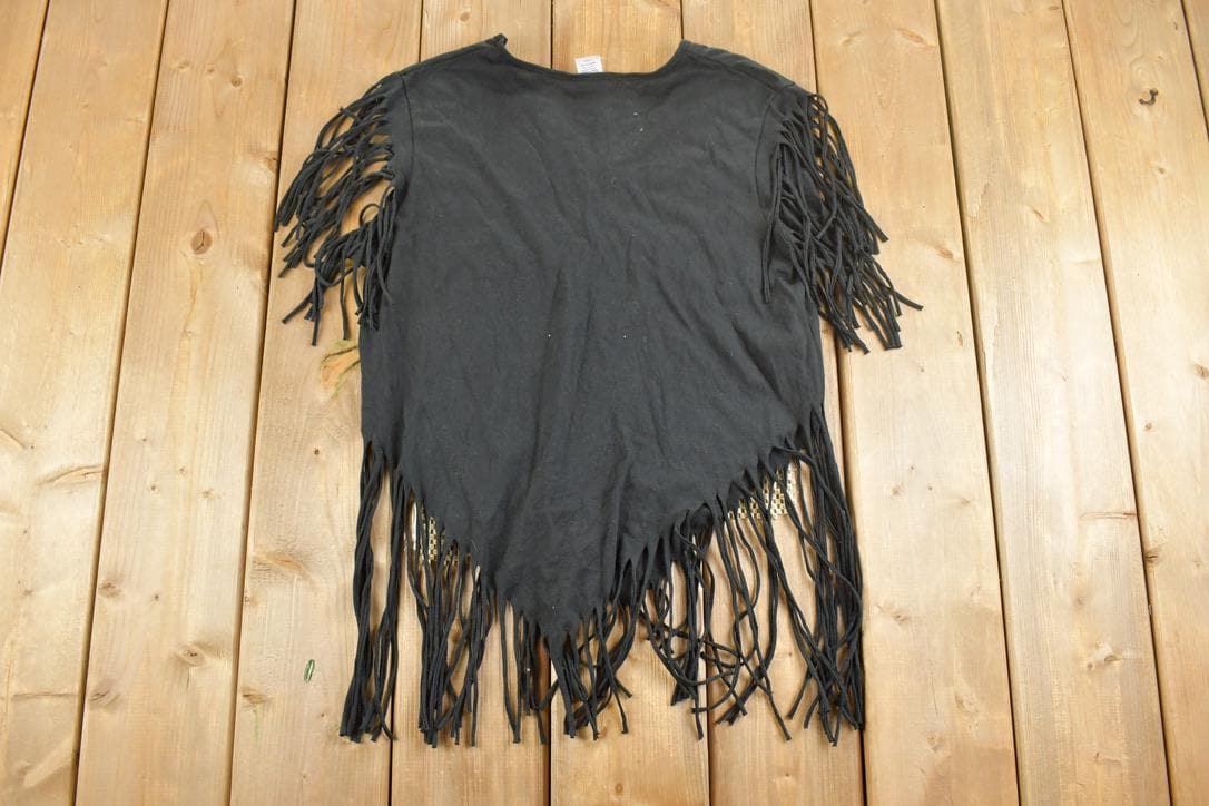 Vintage 1990s Bermuda Frilled Souvenir T-Shirt