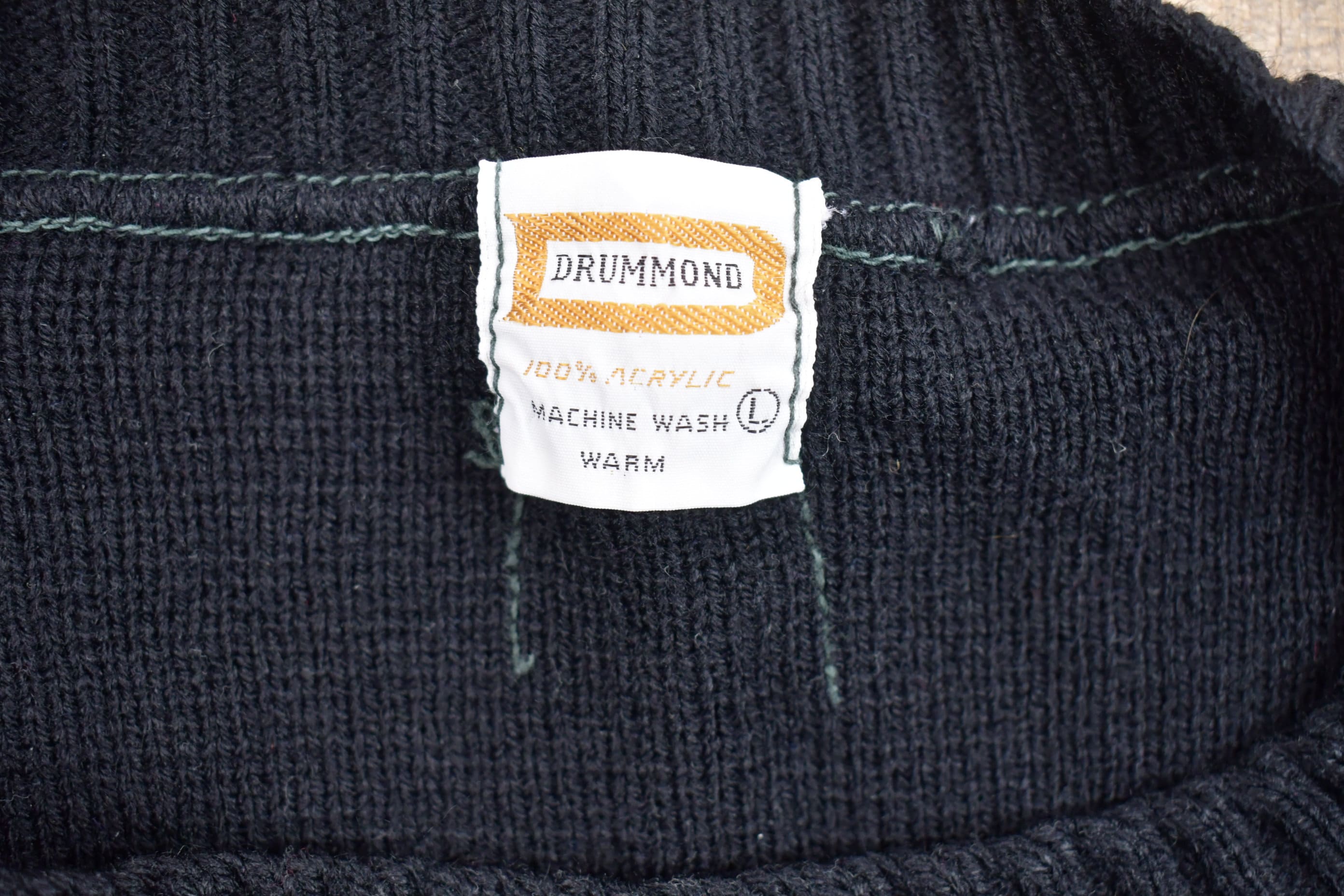 Vintage Drummond Floral Knitted Sweater
